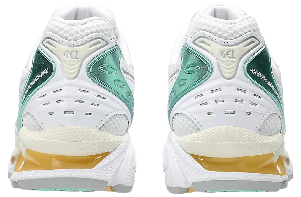 Asics Gel-Kayano 14 White / Green / Yellow