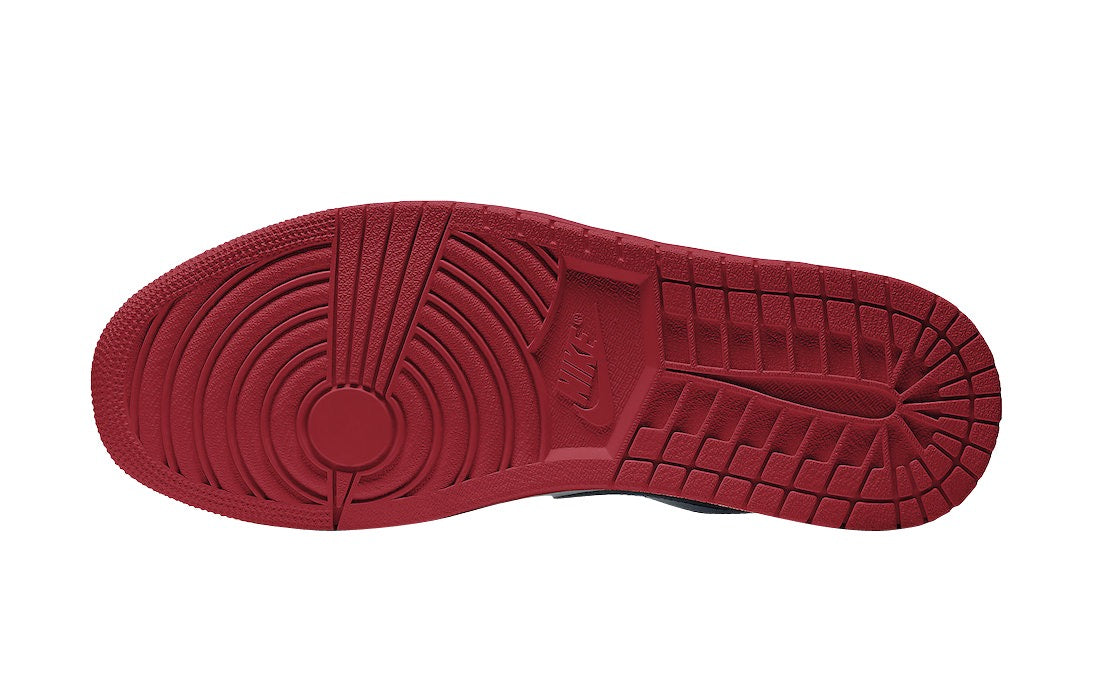 Air Jordan 1 Low White University Red Black