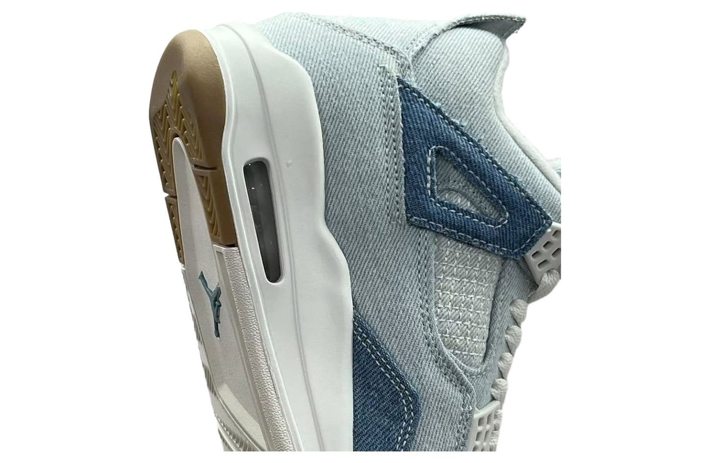 Air Jordan 4 Denim Worn Blue