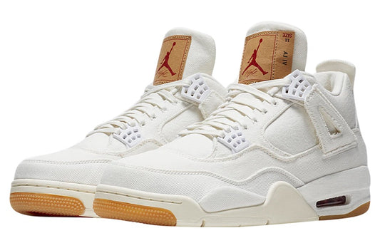 Levi's x Air Jordan 4 White Denim