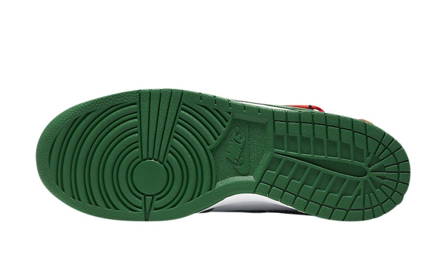 Off-White x Nike Dunk Low Pine Green
