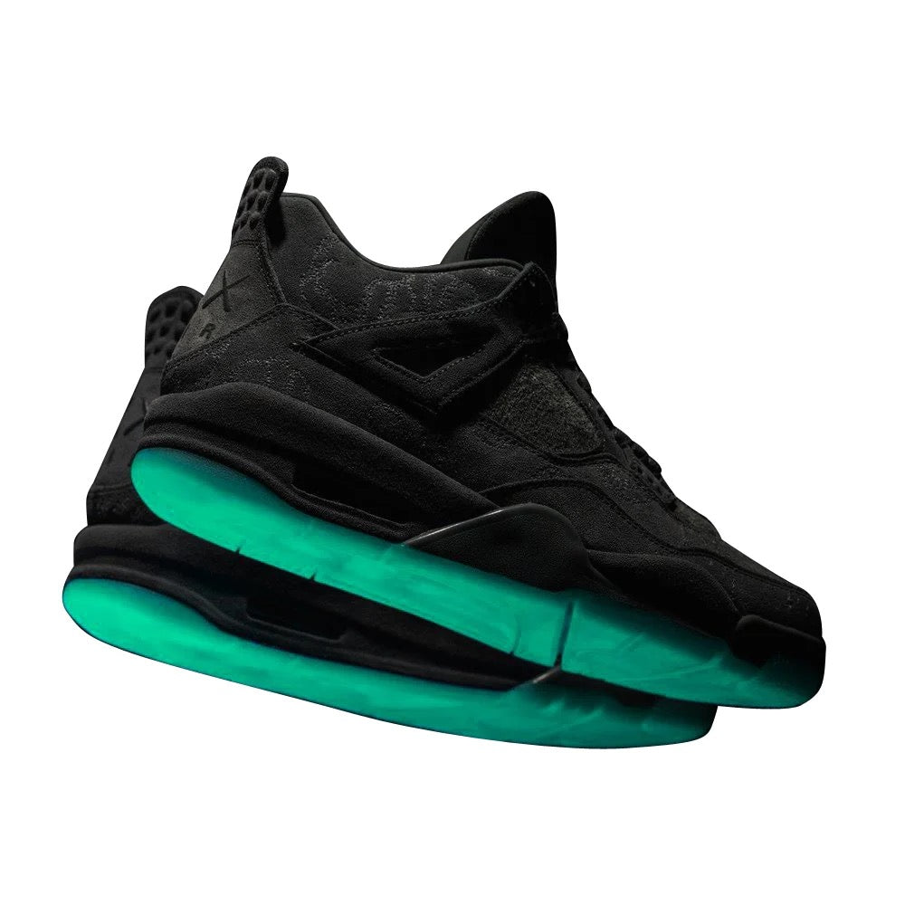 KAWS x Air Jordan 4 Black