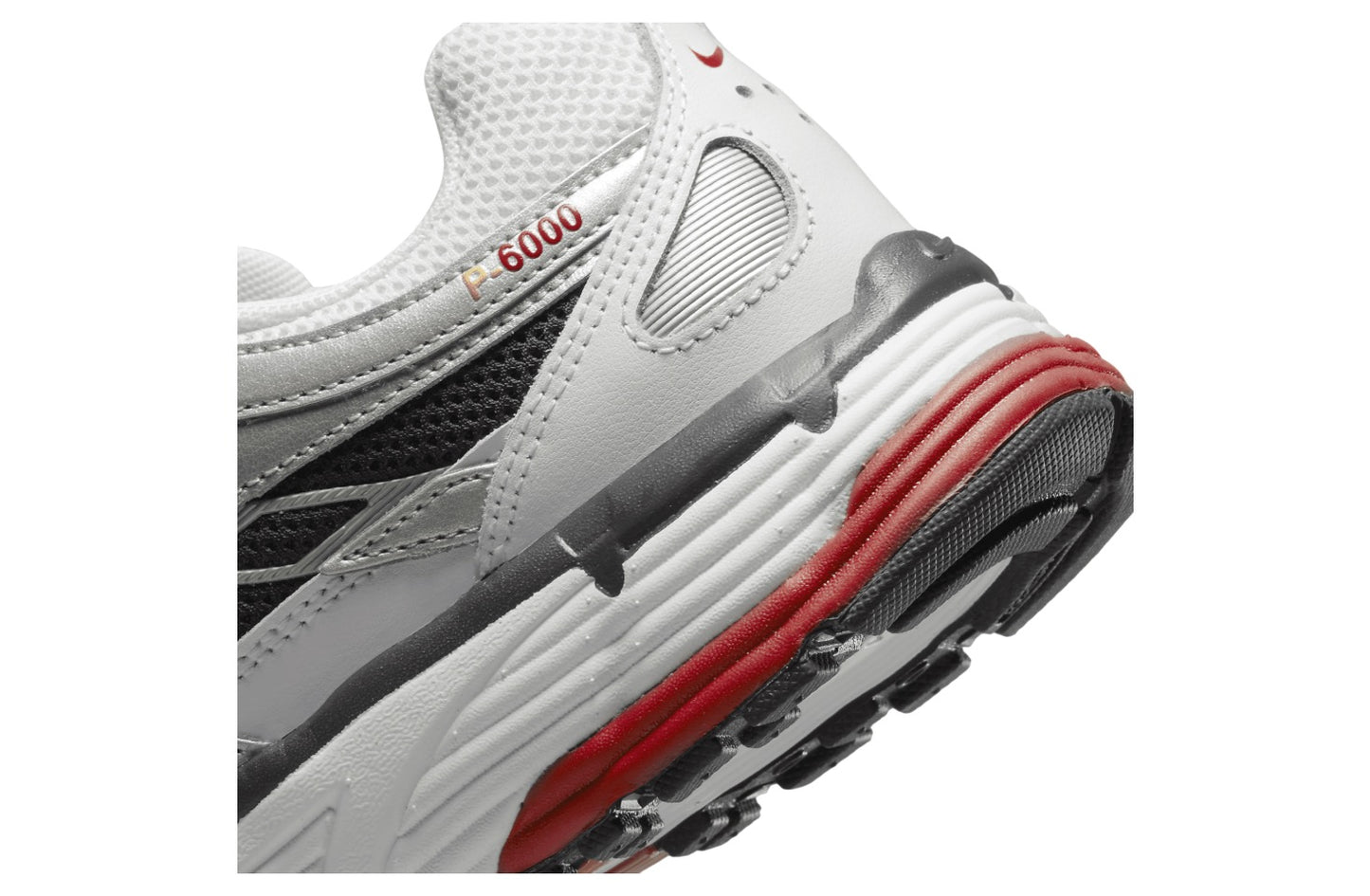 Nike P-6000 White / Metallic Platinum