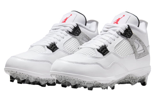 The Air Jordan 4 White / Tech Grey