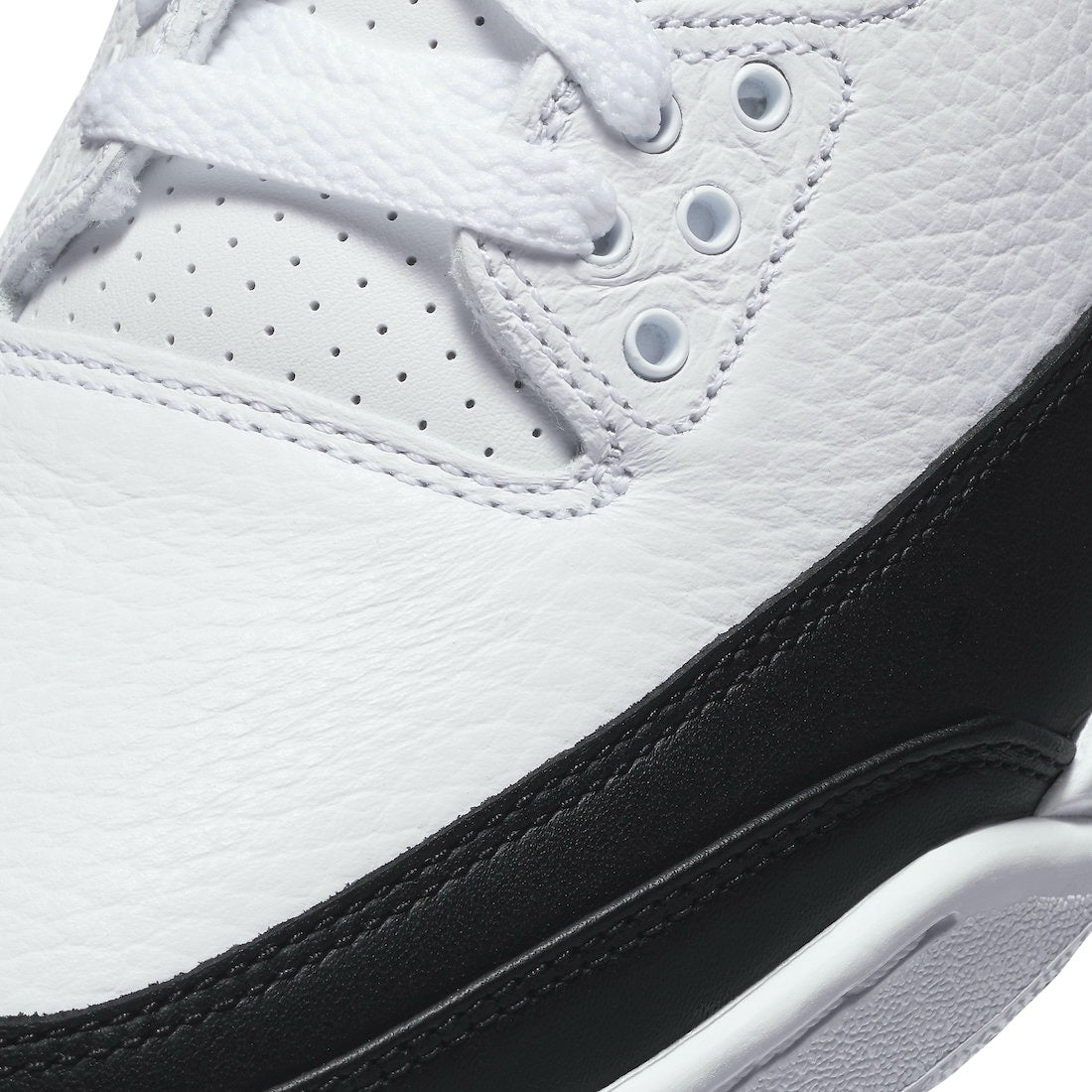 fragment x Air Jordan 3 White Black