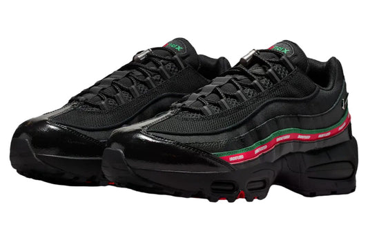 Undefeated x Nike Air Max 95 Black / Metallic Silver