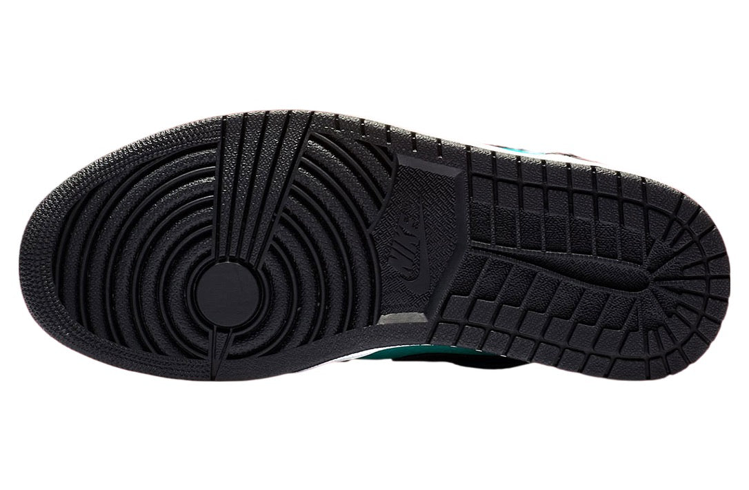 Air Jordan 1 Low Black / Aqua