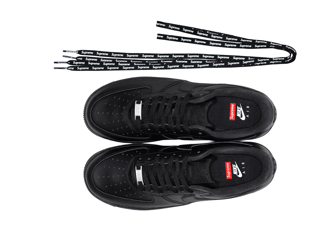 Supreme X Air Force 1 Low Black