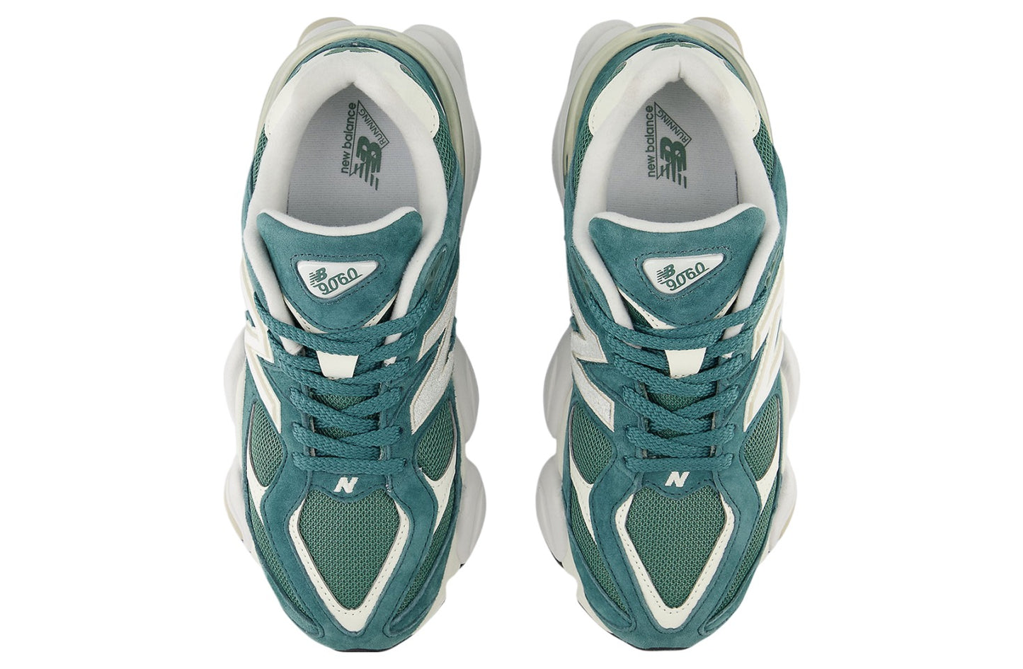 Mens New Balance 9060 New Spruce / White