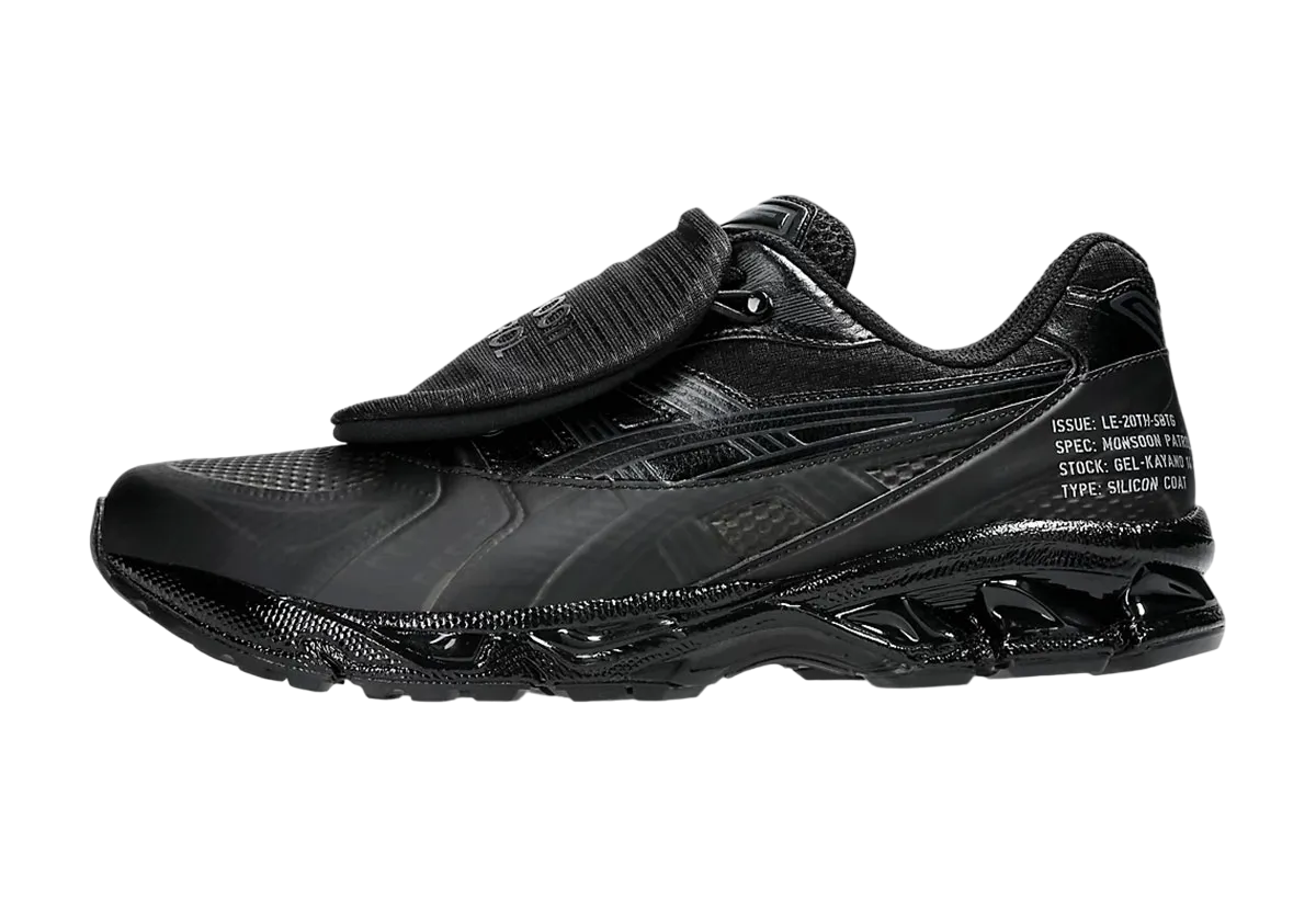 SBTG x Asics Gel Kayano 14 Monsoon Patroi Black