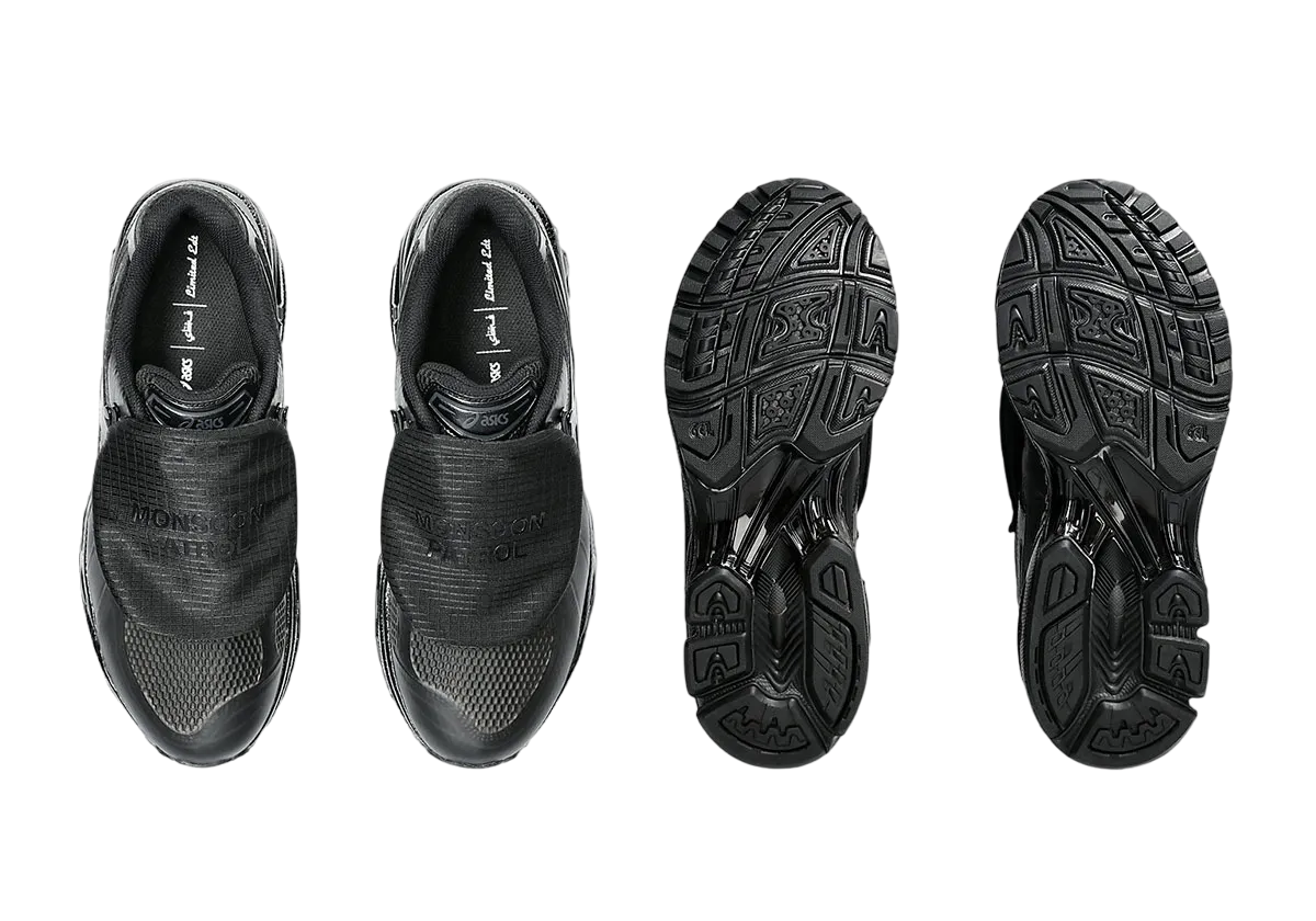 SBTG x Asics Gel Kayano 14 Monsoon Patroi Black