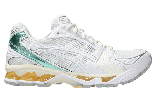 Asics Gel-Kayano 14 White / Green / Yellow