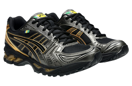Asics Senna X Gel-Kayano 14 Black / Pure Gold