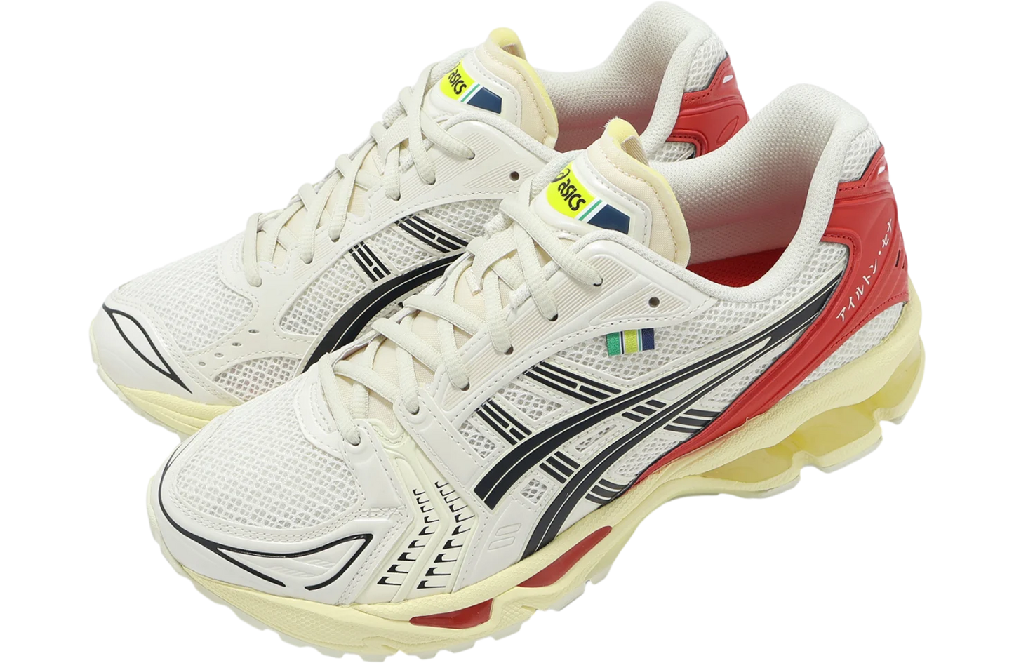 Asics GEL-Kayano 14 Birch / Fiery Red