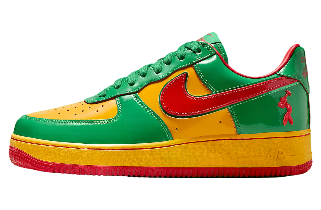 Lil Yachty x Nike Air Force 1 Low Lucky Green / Mystic Red