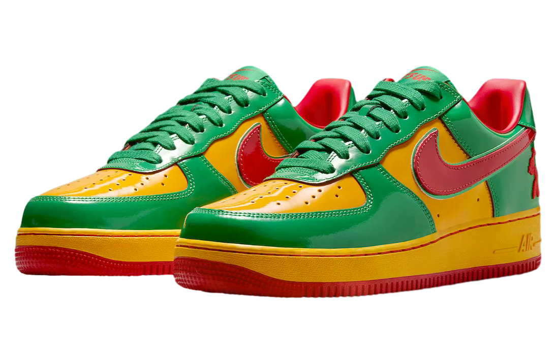 Lil Yachty x Nike Air Force 1 Low Lucky Green / Mystic Red