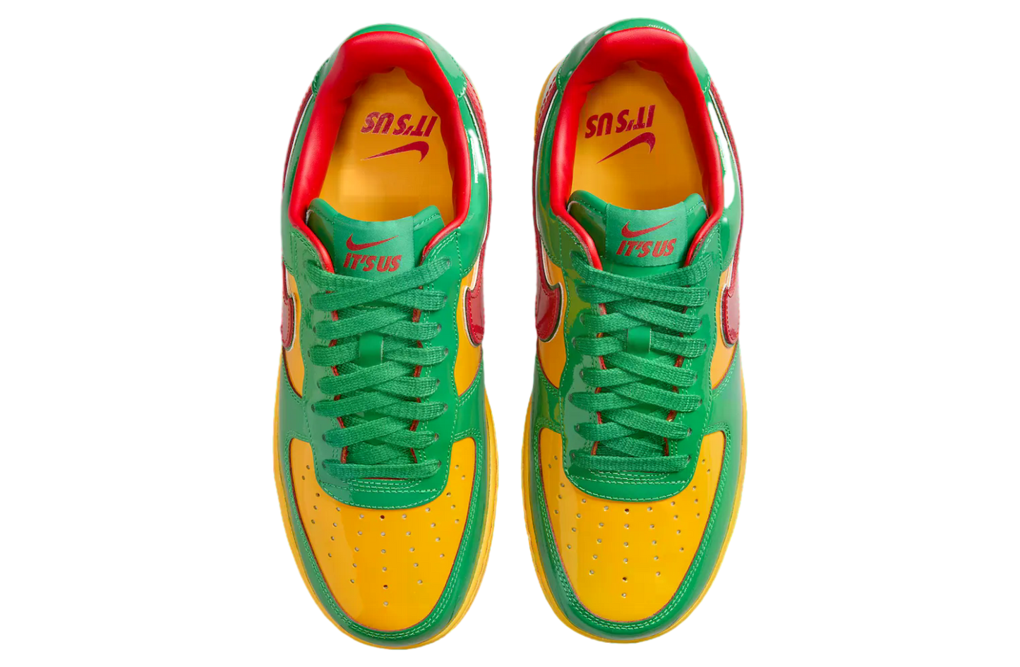 Lil Yachty x Nike Air Force 1 Low Lucky Green / Mystic Red