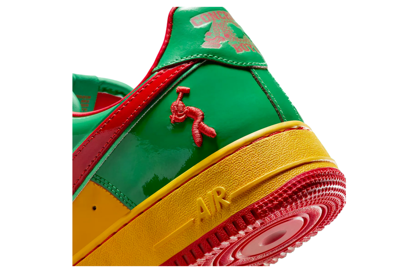 Lil Yachty x Nike Air Force 1 Low Lucky Green / Mystic Red