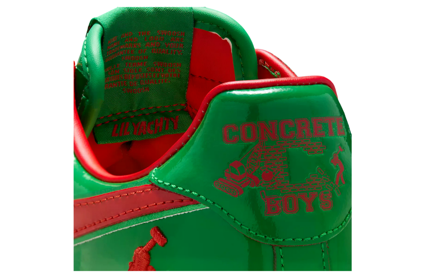 Lil Yachty x Nike Air Force 1 Low Lucky Green / Mystic Red