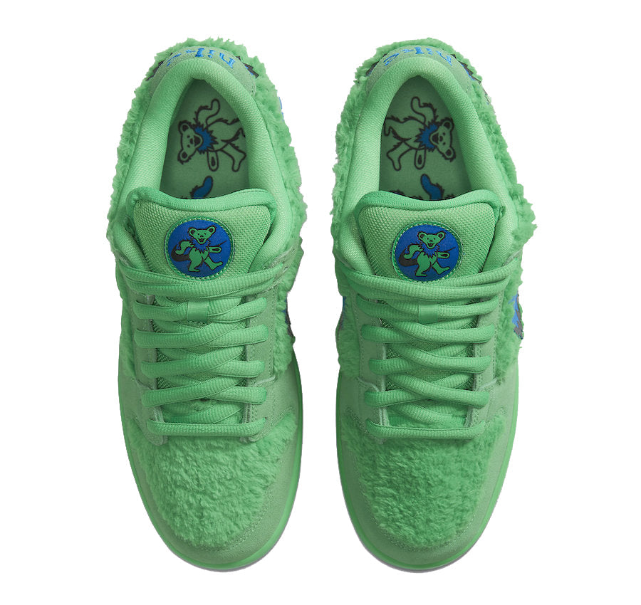 Grateful Dead X Nike SB Dunk Low Green Bear