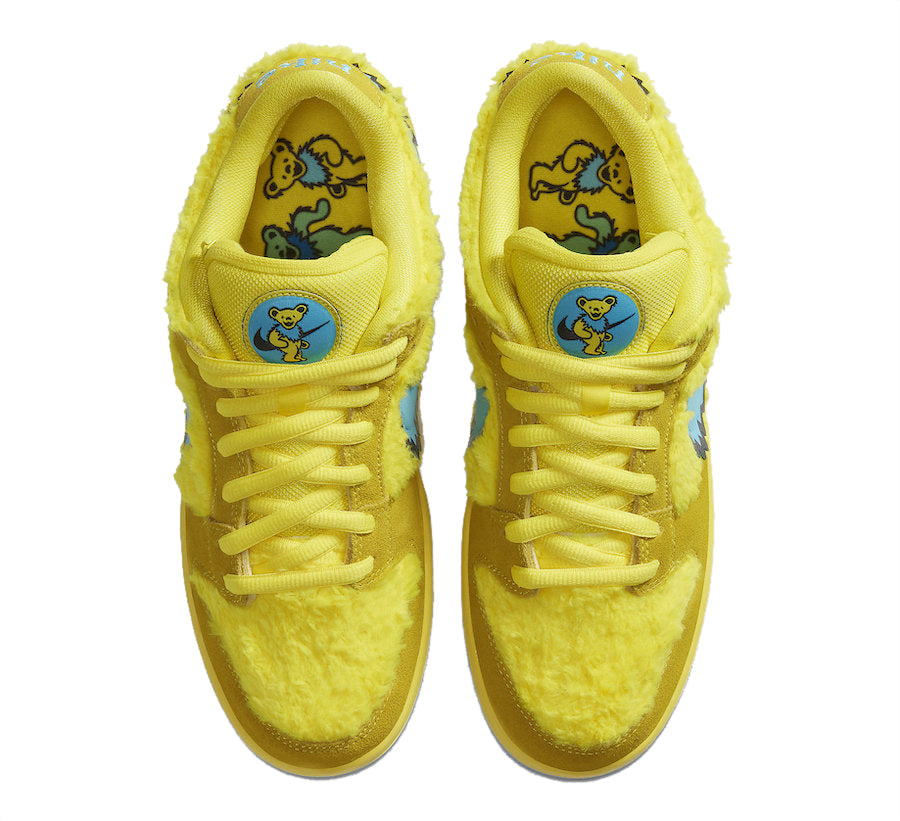 Grateful Dead X Nike SB Dunk Low Yellow Bear