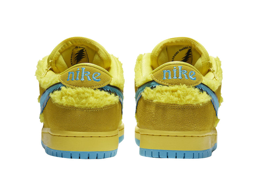 Grateful Dead X Nike SB Dunk Low Yellow Bear