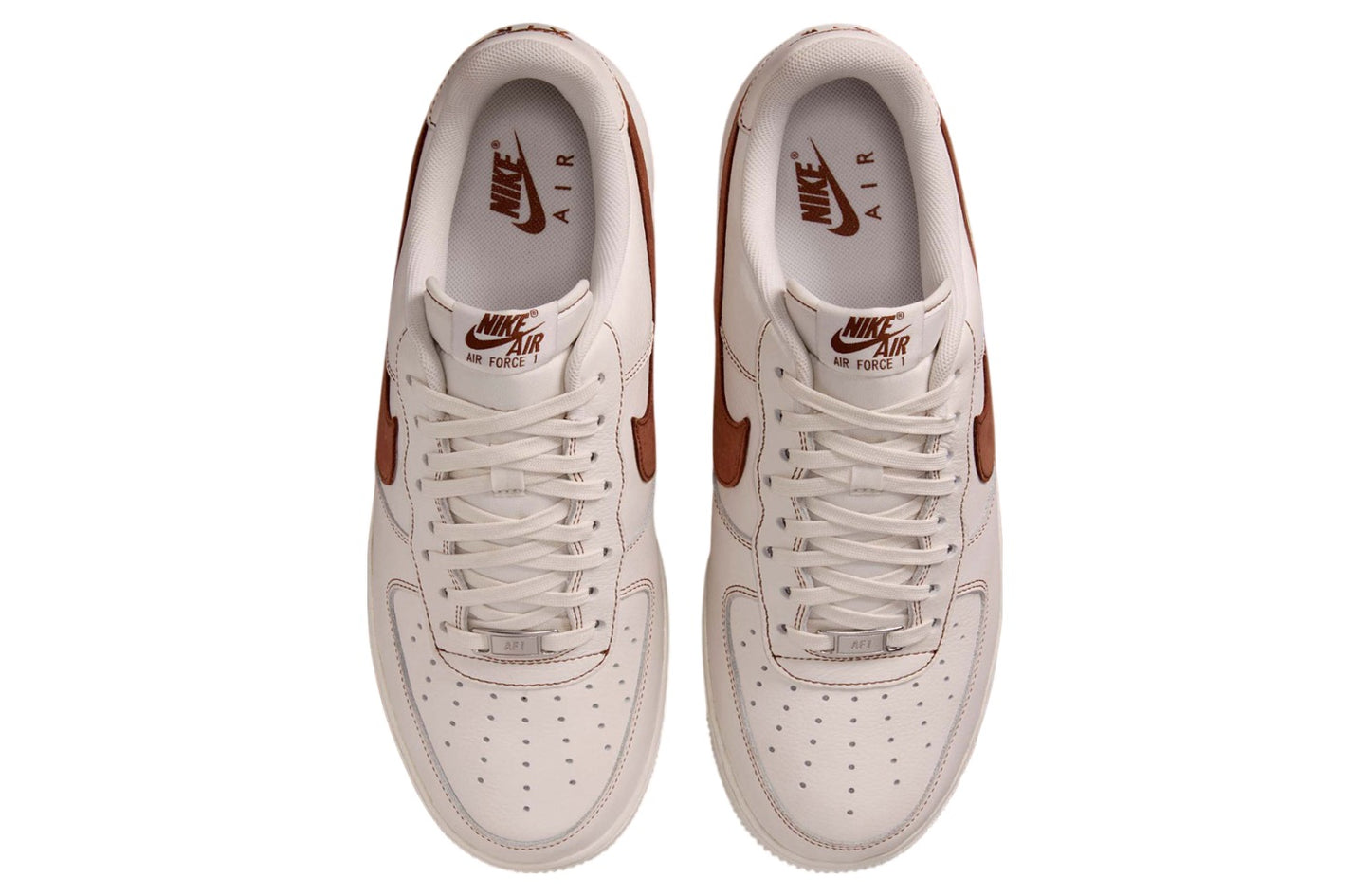 Nike Air Force 1 Low Ivory / Saddle Brown
