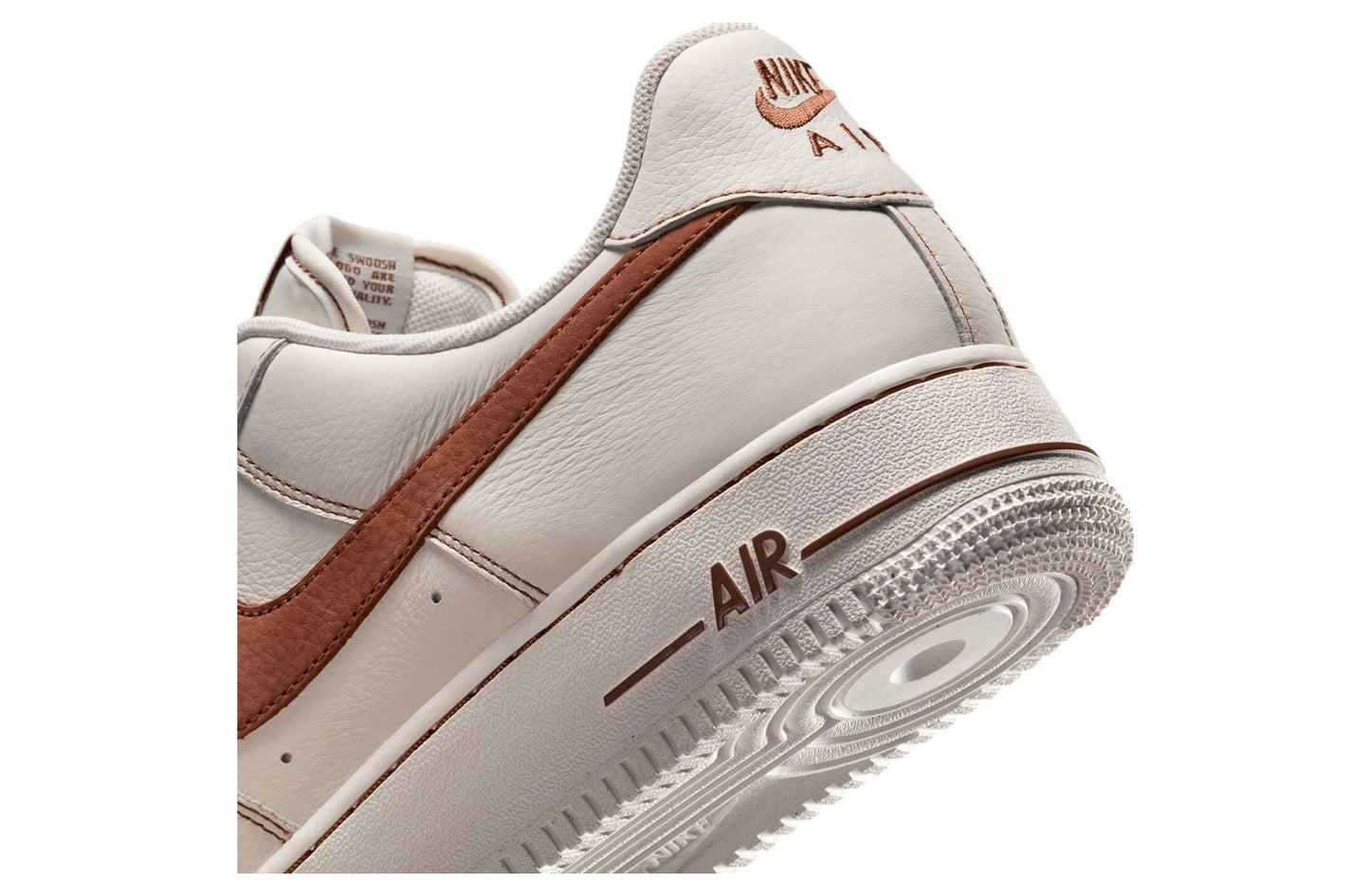 Nike Air Force 1 Low Ivory / Saddle Brown