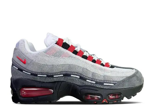 Undefeated x Nike Air Max 95 Black / Bright Crimson