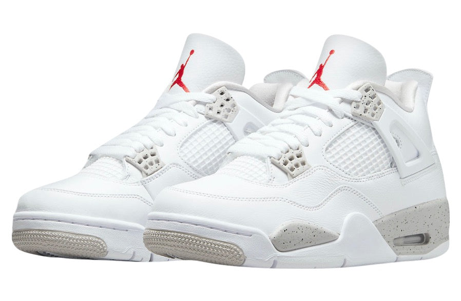 Air Jordan 4 White Oreo (Tech Grey)