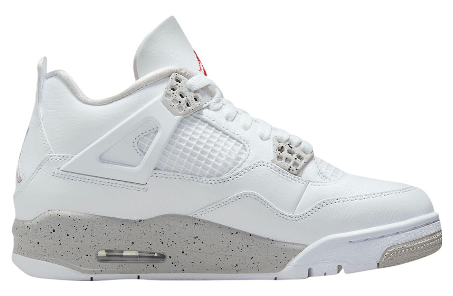 Air Jordan 4 White Oreo (Tech Grey)