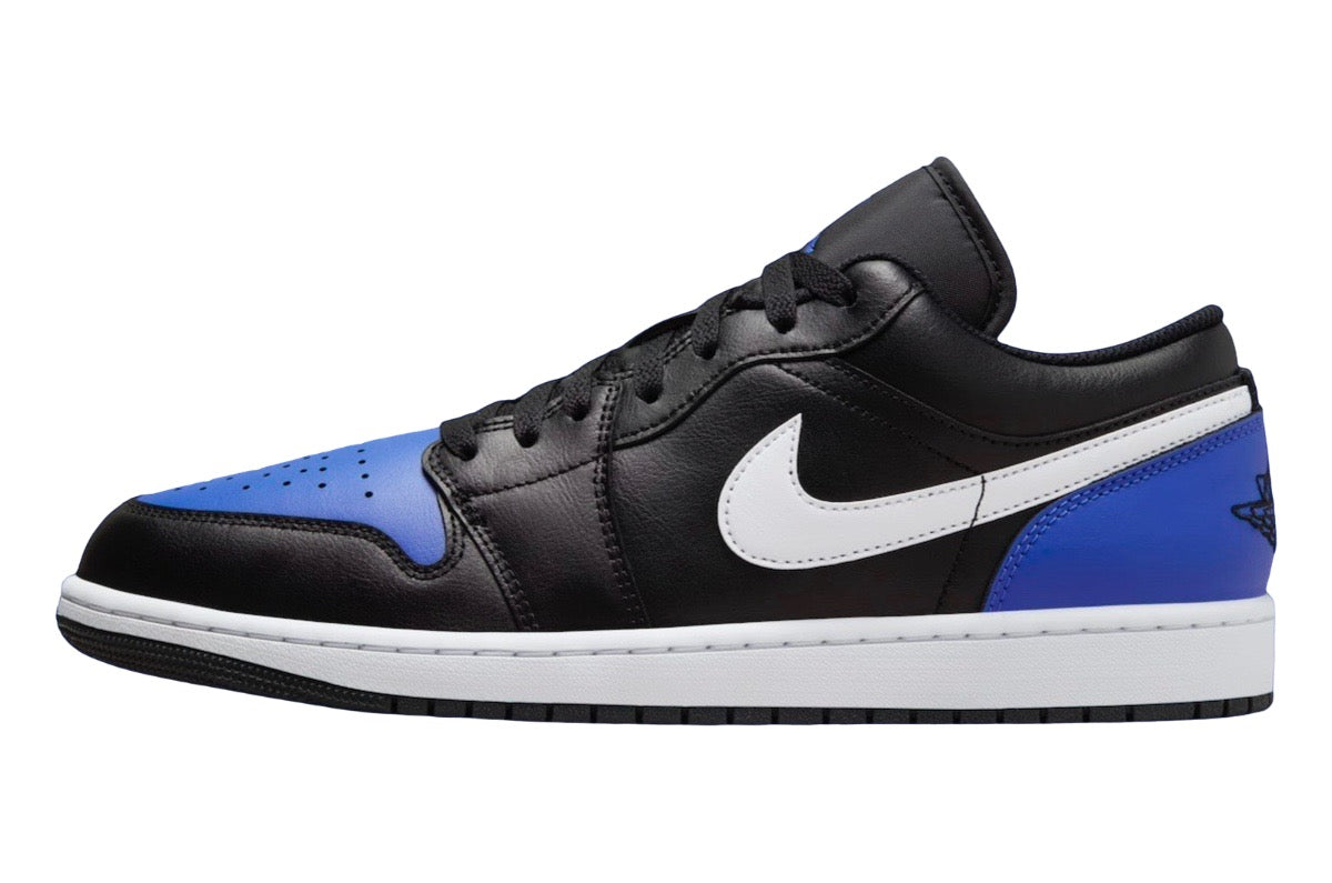 Air Jordan 1 Low Black Royal Toe