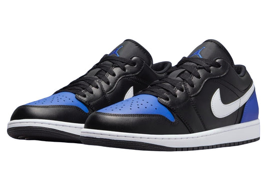 Air Jordan 1 Low Black Royal Toe