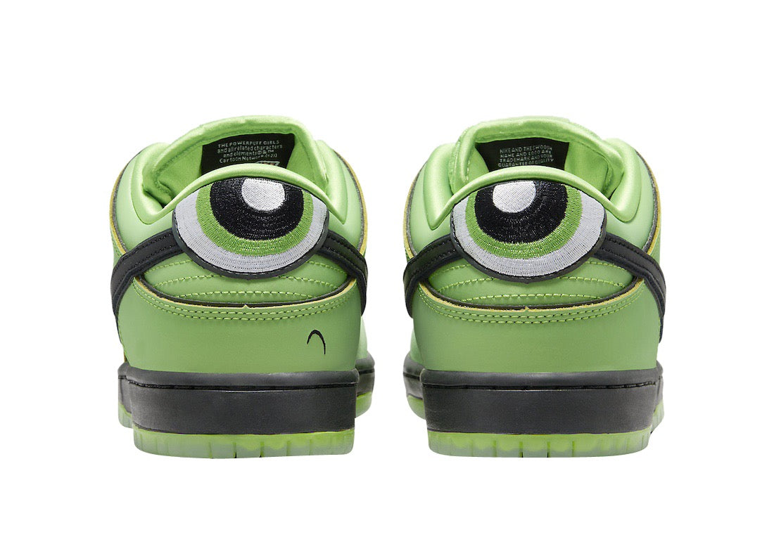 The Powerpuff Girls x Nike SB Dunk Low Buttercup