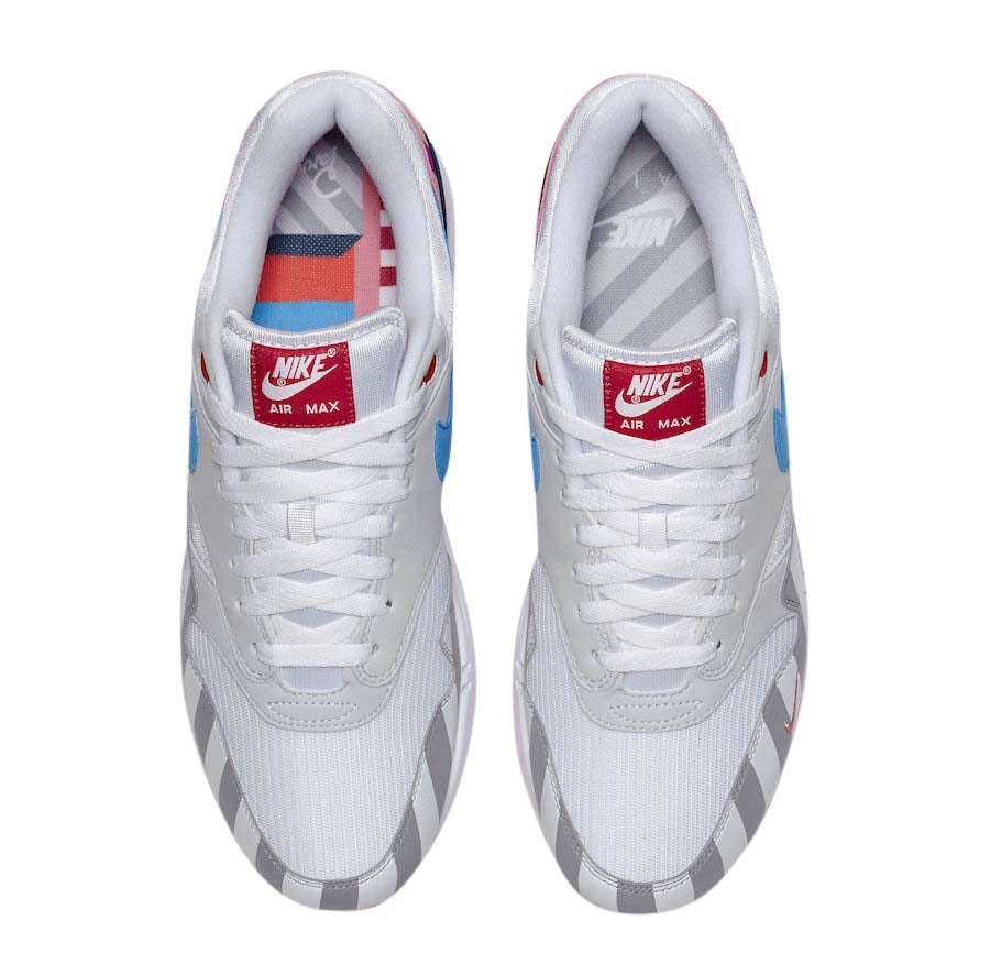 Parra x Nike Air Max 1 White Pure Platinum