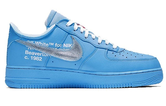 Off-White x Nike Air Force 1 Low 07 Mca University Blue / White
