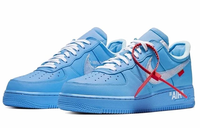 Off-White x Nike Air Force 1 Low 07 Mca University Blue / White
