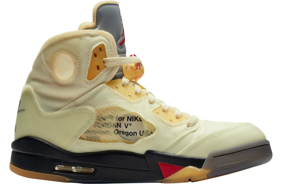 Off-White x Air Jordan 5 Sail