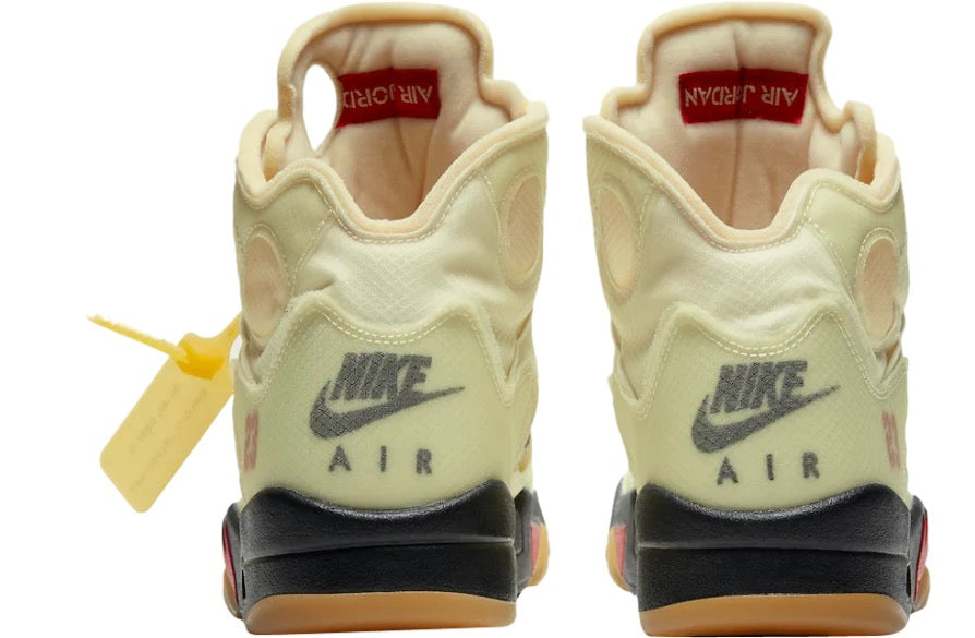 Off-White x Air Jordan 5 Sail