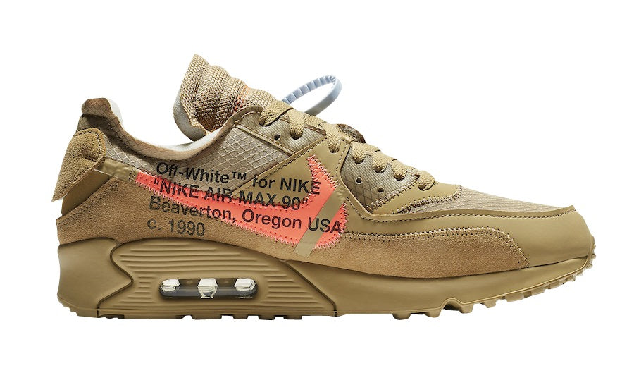OFF-WHITE x Nike Air Max 90 Desert Ore