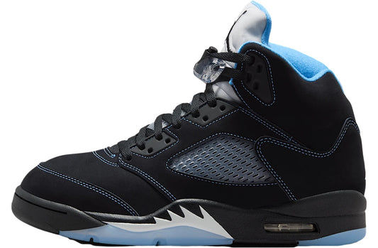 Air Jordan 5 Black / University Blue