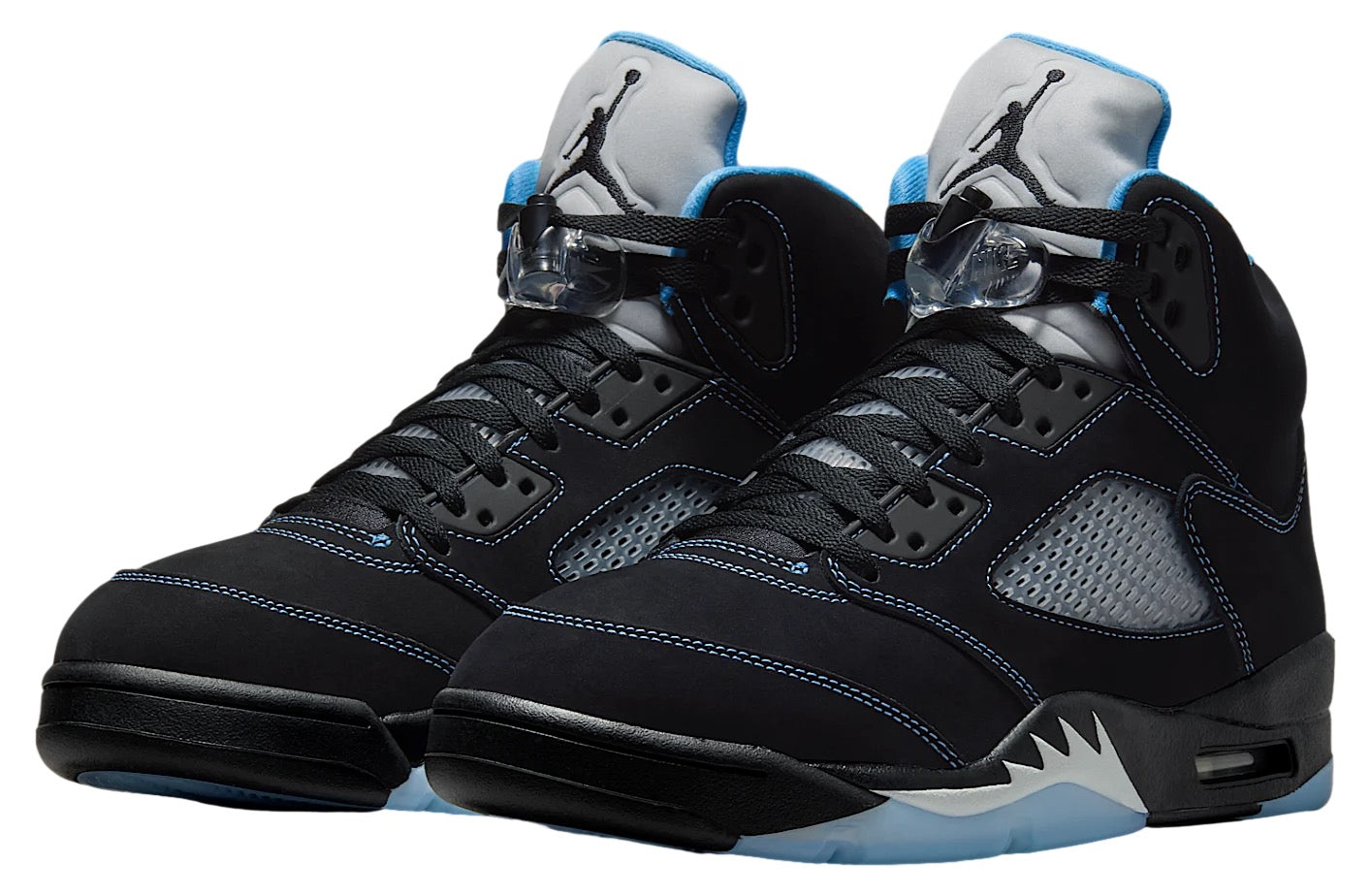 Air Jordan 5 Black / University Blue