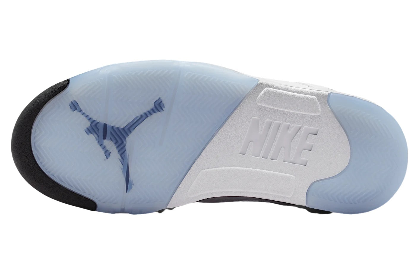 Air Jordan 5 White / Black / Metallic Silver