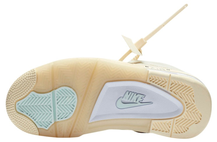 Off-White x Air Jordan 4 WMNS Sail