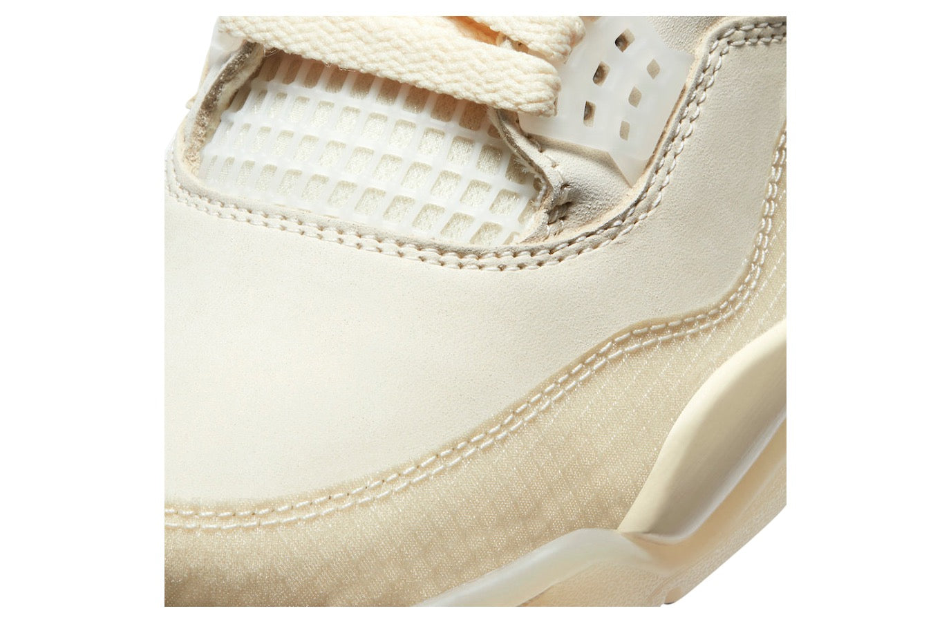 Off-White x Air Jordan 4 WMNS Sail