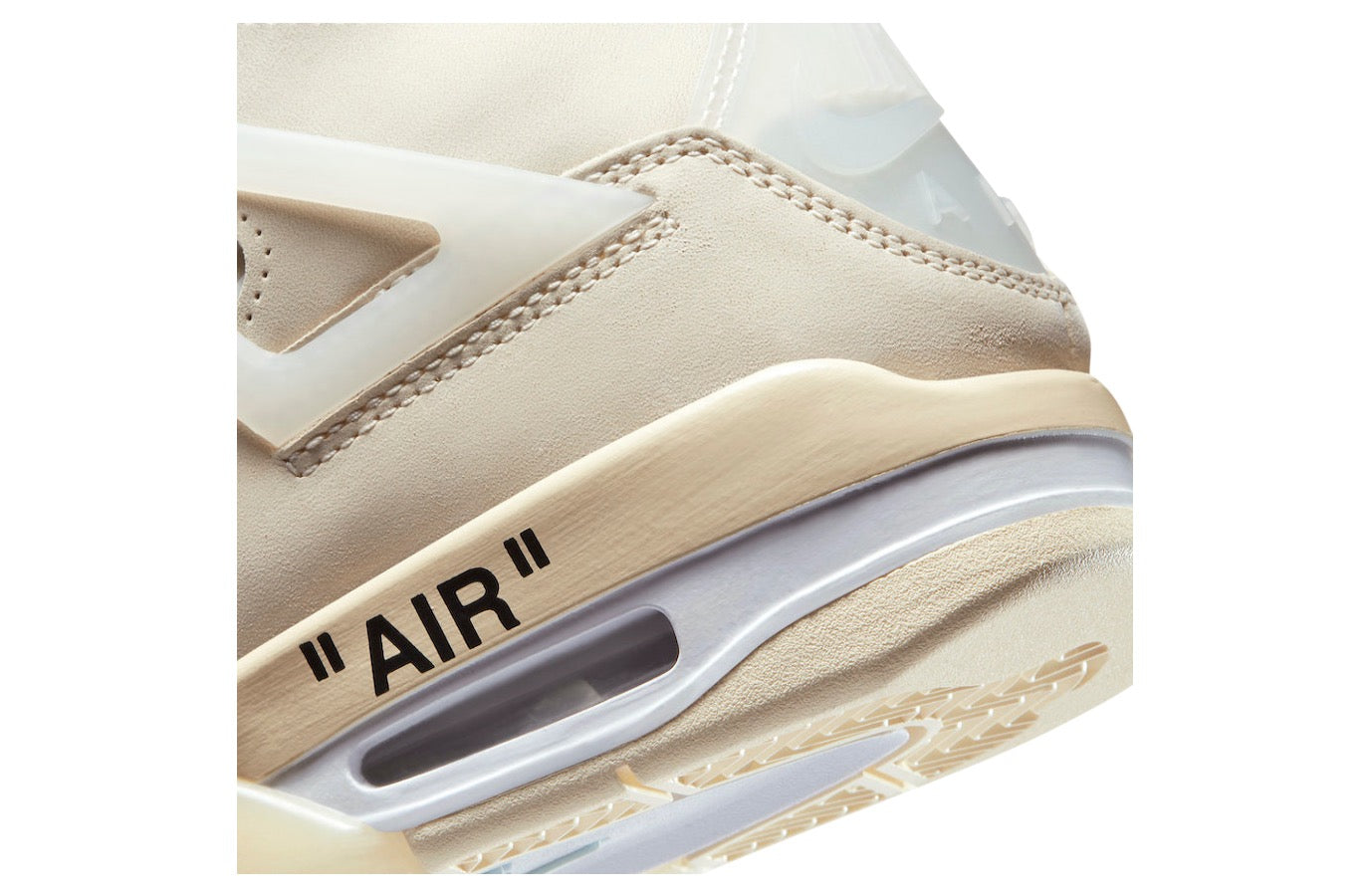 Off-White x Air Jordan 4 WMNS Sail