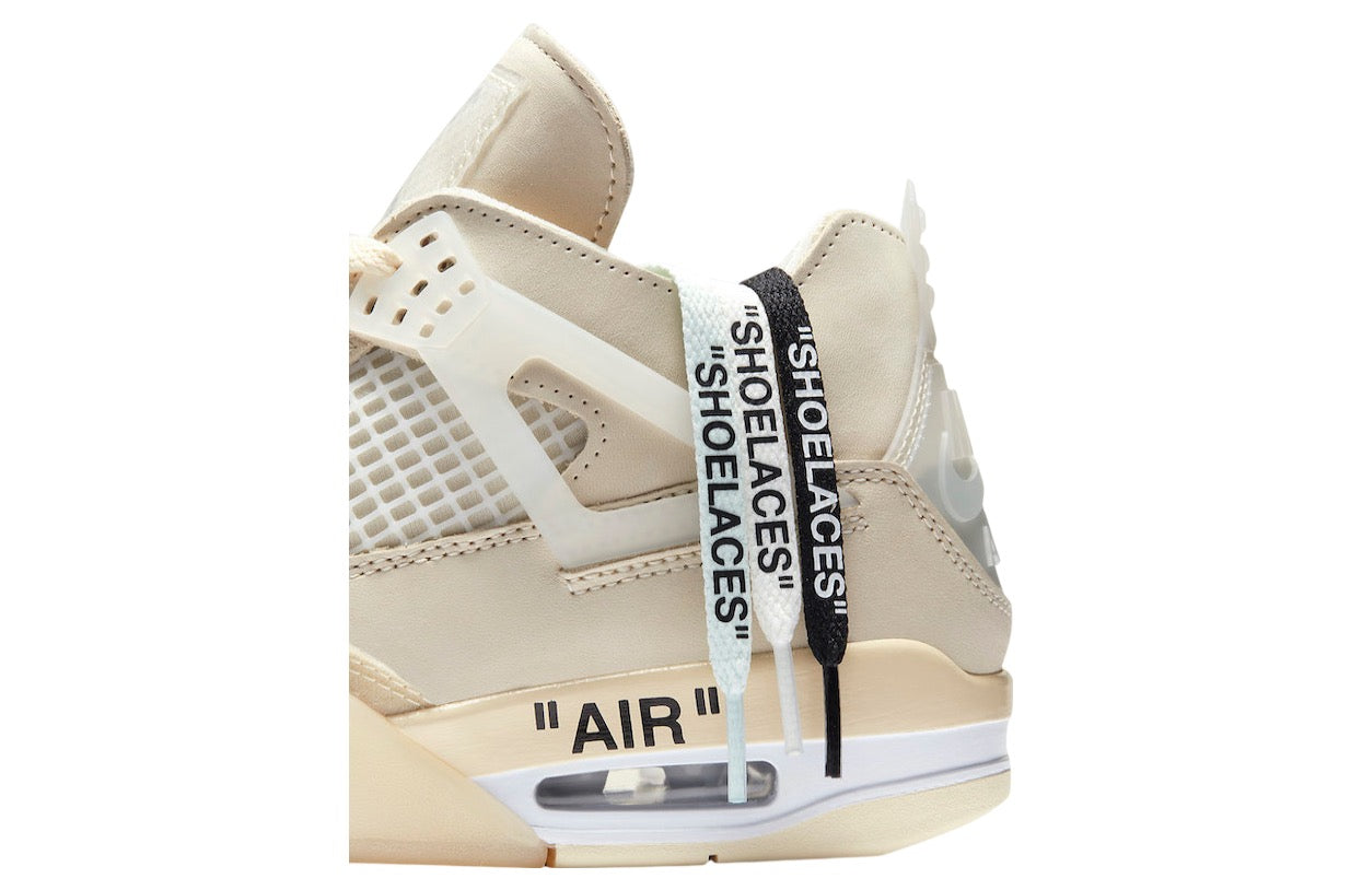 Off-White x Air Jordan 4 WMNS Sail