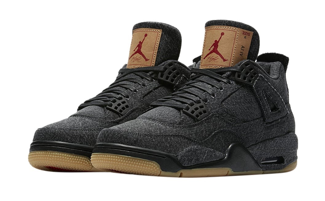 Levi's x Air Jordan 4 Black Denim