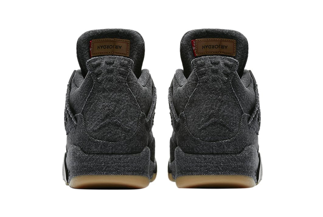 Levi's x Air Jordan 4 Black Denim