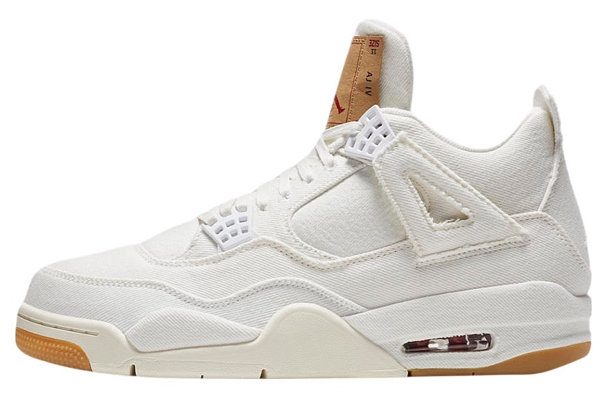 Levi's x Air Jordan 4 White Denim